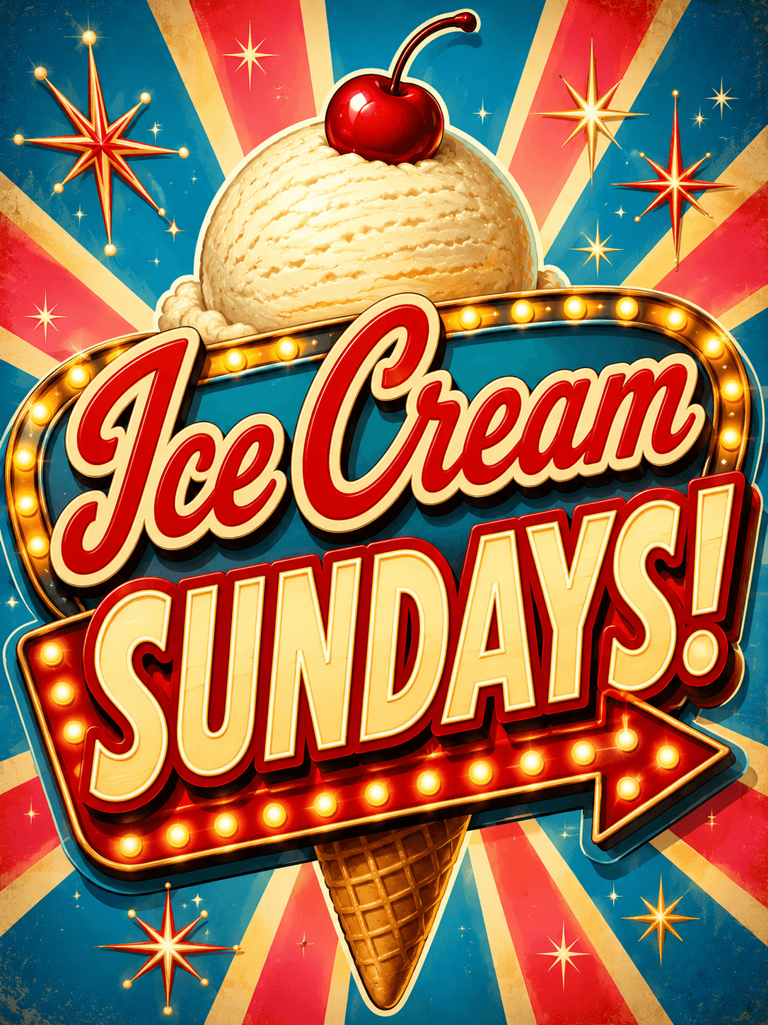 Ice Cream Sundays!